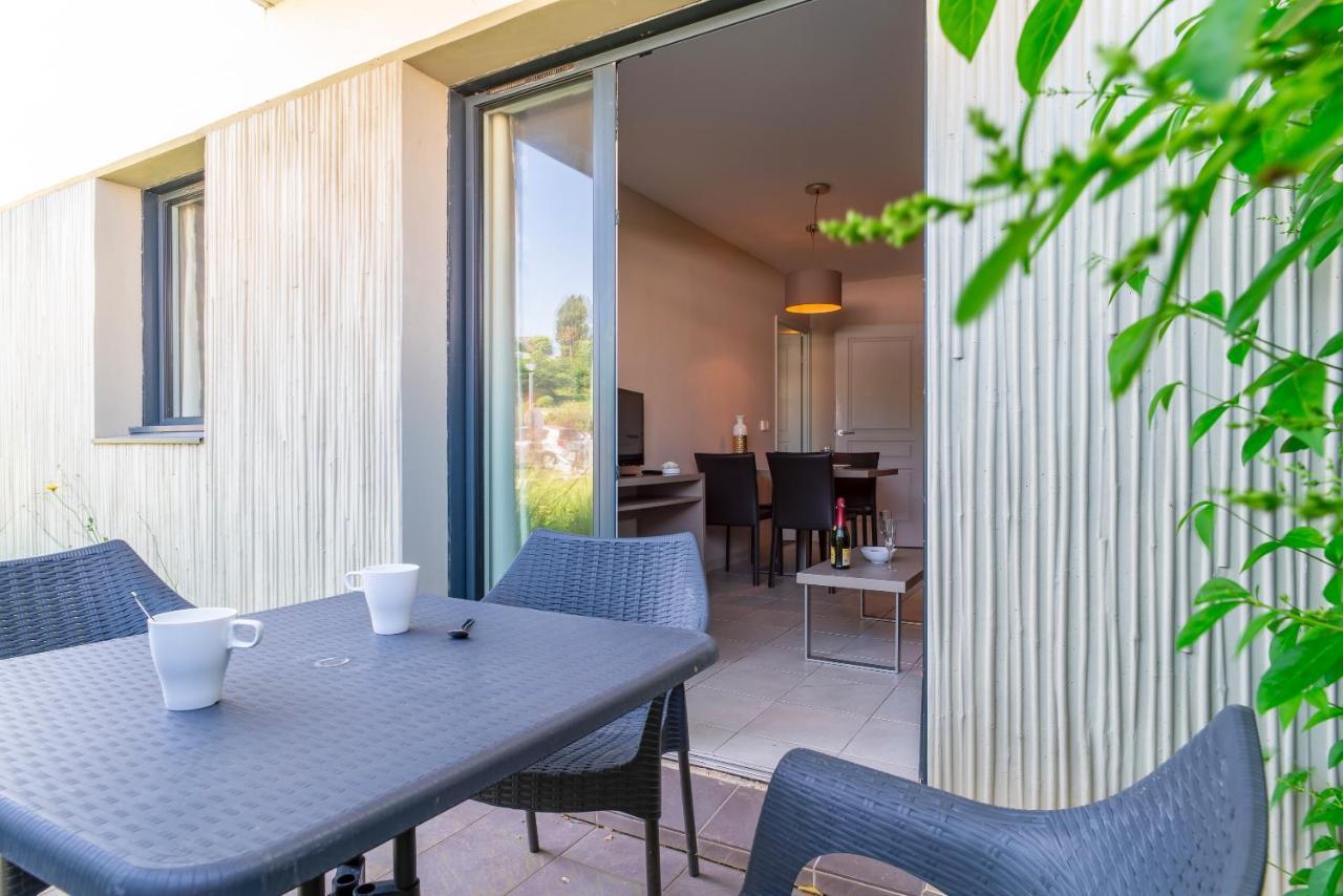Les Thermes 427 - Appt Avec Piscine Partagee กงการ์โน ภายนอก รูปภาพ
